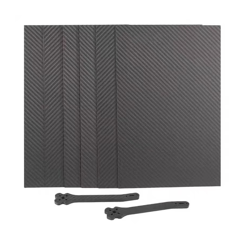 25-250 épaisseur, feuille de fibre de carbone légère mais rigide / panneaux / plaque